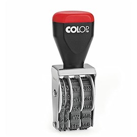 COLOP 03000 3mm Date Stamp | 108560 | Manually Adjustable Line Dater