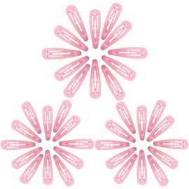 Topkids Accessories 36pc Snap Clips 5cm / 2" Hair Clips Women Girls Kids Sectioning Slide Hair Grip Styling Fine Hair Thick Hair Bendies Sleepies School Uniform Colours Epoxy (Burgundy)