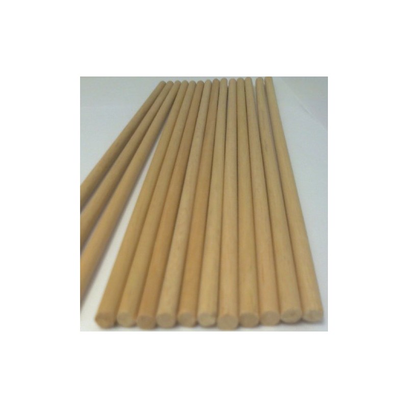 8mm Dowel approx 300mm long 8 Lengths Per Pack