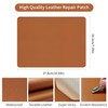 ZESION 2Pcs Self Adhesive Leather Repair Patch, Quick Repair for
