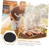 Levemolo Outdoor Round Fire Pit Cover Heavy Duty BBQ Grill