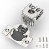 Furniware 50 Pieces 1-5/16 inch Overlay Soft Close Cabinet Hinges