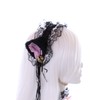 Kawaii-Story C-12-6 Black White Gothic Lolita Maid Cat Ears Headband