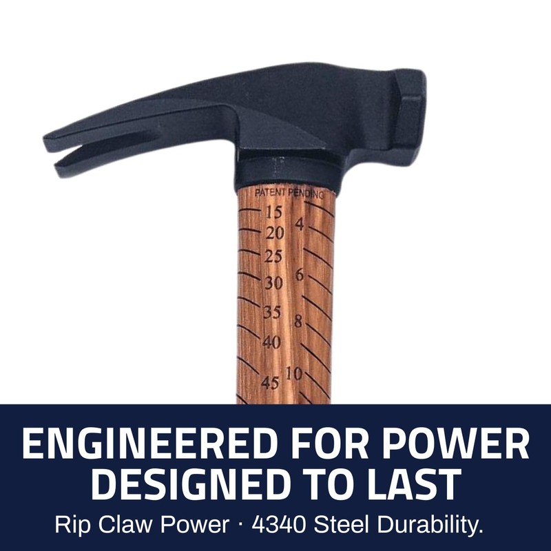 Boss Hammer 16 oz. Premium 4340 Steel Rip Claw Hammer