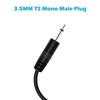 Fancasee 3.5mm 1/8" to Speaker Wire, 2-Pack 10FT 3.5mm TS