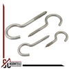SC-Normteile SC9080 Screw Hooks with Wooden Thread – 6 x