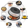 4 in 1,WENWELL 2 Microwave Splatter Cover & 2 Mat,Cooking