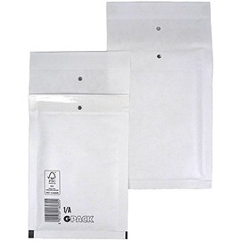 Global Pack Bubble Envelopes 1/A 120 x 175 mm Pack of 100
