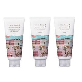 [Suncore] Keitos Loop Hair Moist Butter 0, 6.7 oz (190 g), For Professional Salon Hairdressing, Set of 3