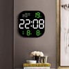 Digital Clock Large Screen LED USB 5V Remote Multifunctional Temperature