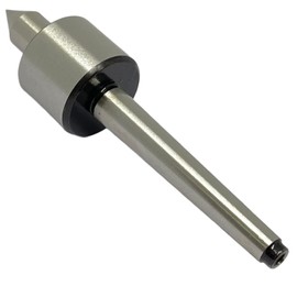 BLUEFOX TOOLS MT0 Mini Live Revolving Center for Lathe | for Precision Machine Revolving, Accuracy, Large Load Capacity for Industry | 1PC for Engineer, Work with Workpiece/Tailstock | Steel Material