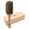 TEK - Large Rectangular Ash Wood Brush Handmade in Italy,