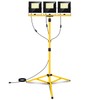 36000 Lumen Work Lights with Stand, 3 Adjustable Head LED
