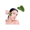 Gua Sha Cuarzo Verde Masaje Facial Antienvejecimiento Rostro Diler
