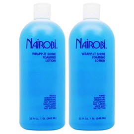 Nairobi Wrapp-It Shine Foaming Lotion, 32 Fl Oz (Pack of 2)