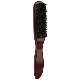 TuoYi Red Brown Natural Black Boar Bristle Hairbrush,Perfect for Fine & Thick Hair, Sleek Styles & Taming Flyaways
