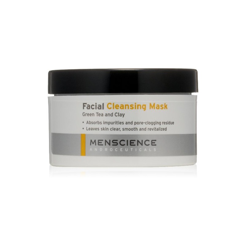 MenScience Androceuticals Facial Cleansing Mask, 3 oz