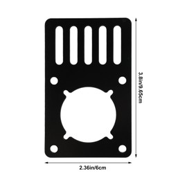 yueton 1 Pack 57 Stepper Motor Mounting Bracket Mout Plate Motor Fixed 3D Printer Accessories