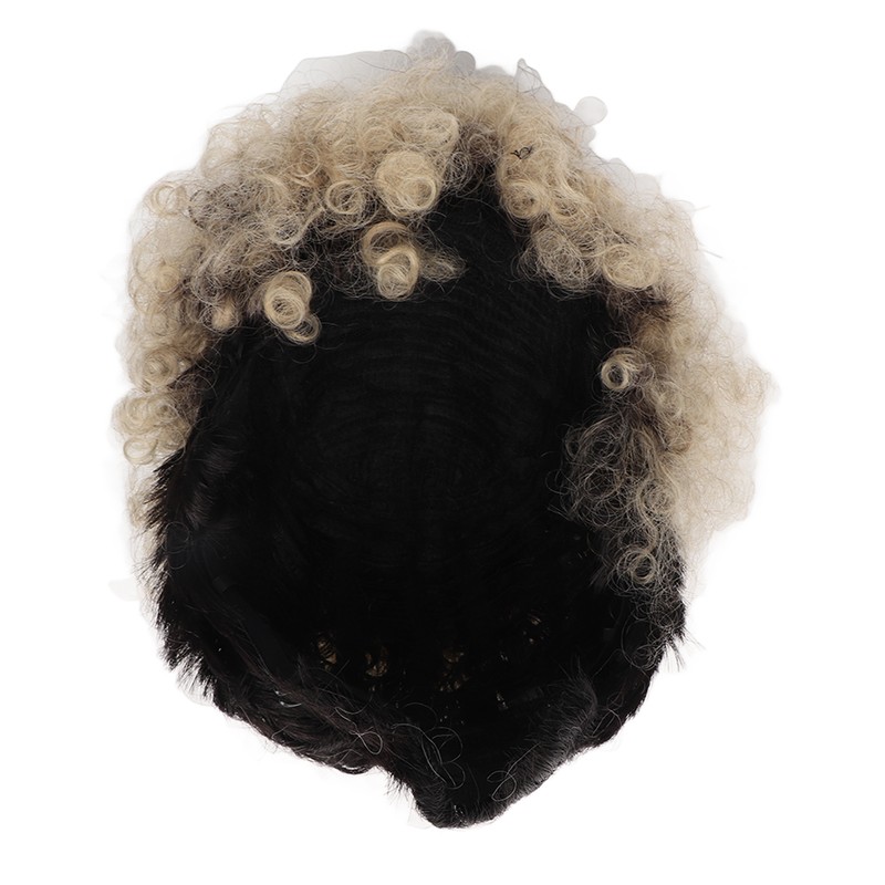 Short Curly Wig Fashion Soft Breathable Adjustable Cosplay Accessory Synthetic