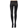 Gunze Tuche Women's Patterned Tights, Ribbed Collar, Sole Cupe Nylon,