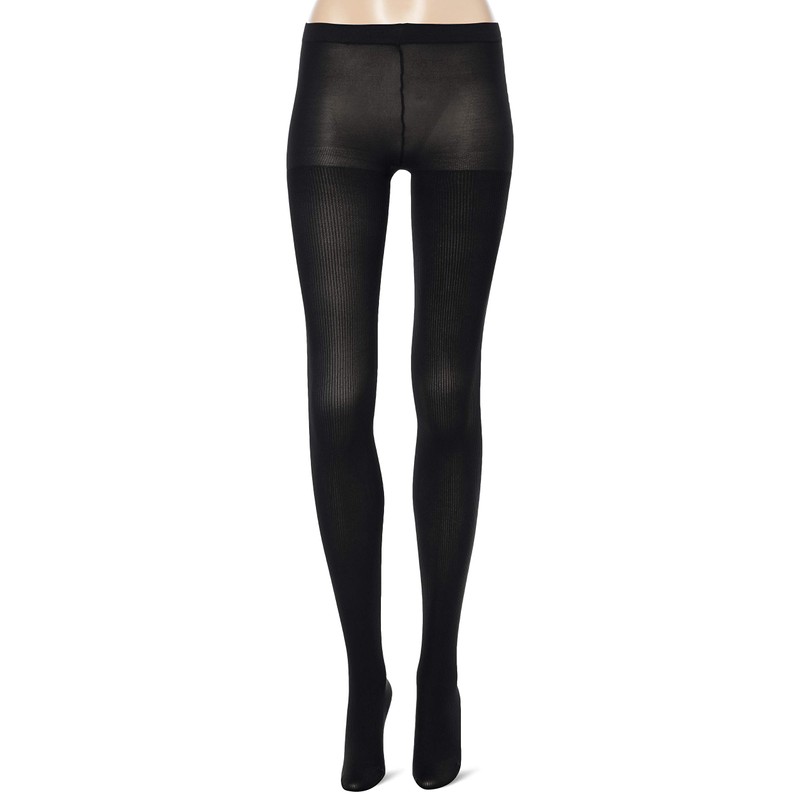Gunze Tuche Women's Patterned Tights, Ribbed Collar, Sole Cupe Nylon,