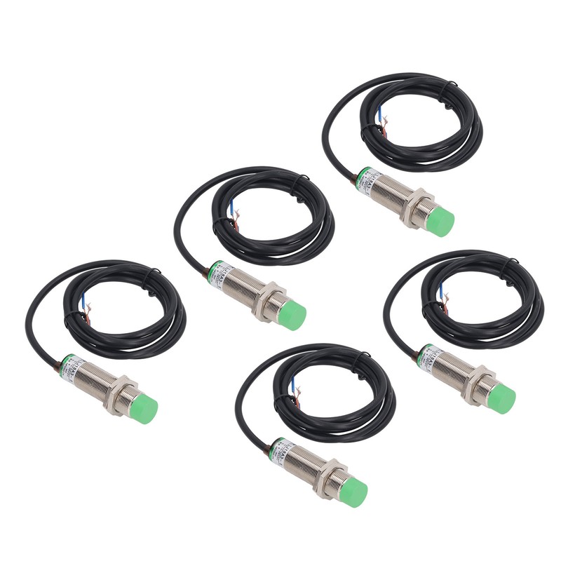 5PCS Inductive Proximity Switch Non Contact Distance Approach Sensor M18