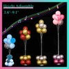 Decojoy 4 Set Balloon Stand Kit, 9 Feet Adjustable Balloon