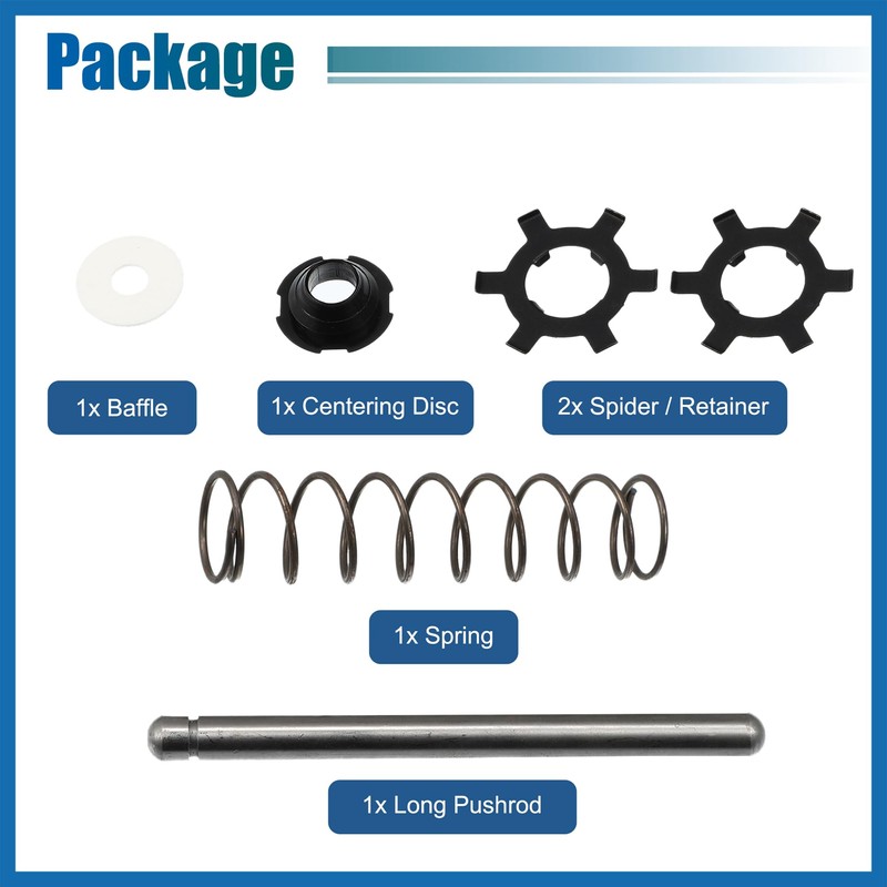 A ABSOPRO 1.6 to 1.85" Hydroboost Repair Kit Hydroboost Master