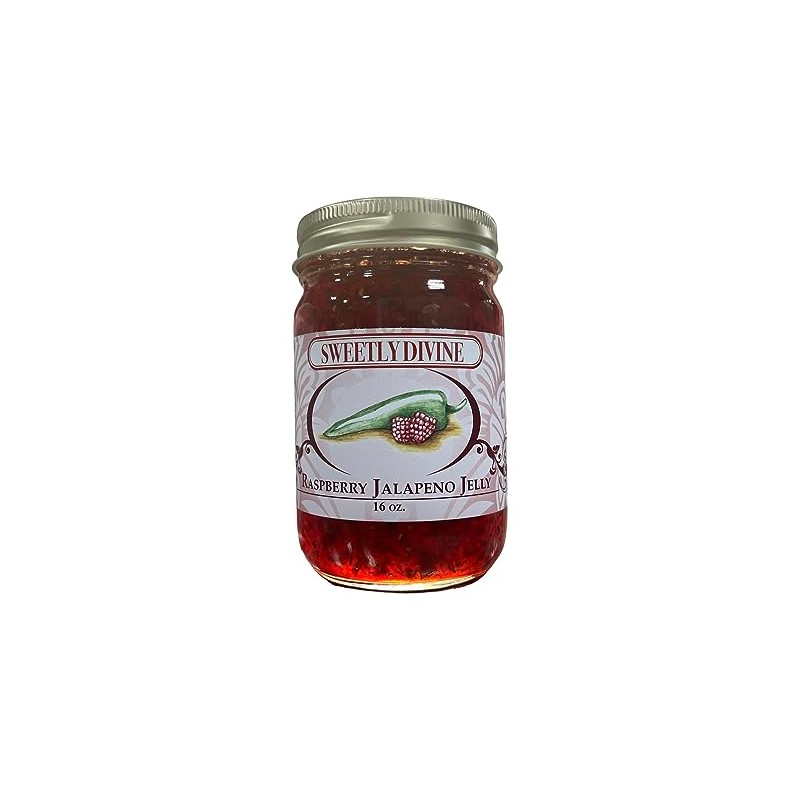 Sweetly Divine Hot Pepper Jelly - Multiple Flavors Available (Raspberry