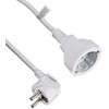 Vivanco,SKV 2 W,Schuko-Verlängerung AA82m, TÜVund GS geprüft,weiß
