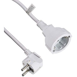 Vivanco,SKV 2 W,Schuko-Verlängerung AA82m, TÜVund GS geprüft,weiß