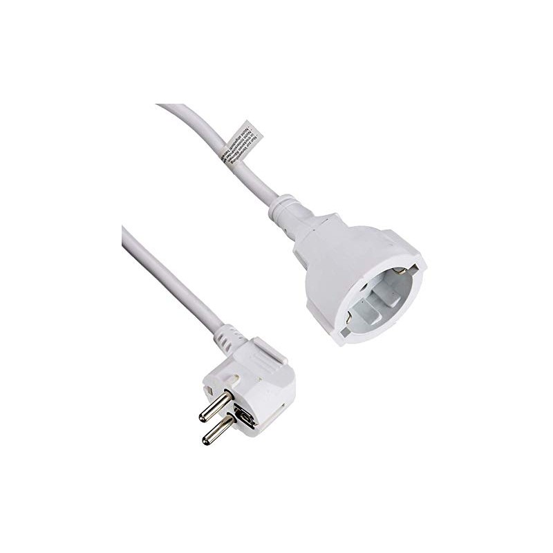 Vivanco,SKV 2 W,Schuko-Verlängerung AA82m, TÜVund GS geprüft,weiß
