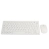 2.4G Wireless Keyboard Mouse Set with Keypad Protector USB Receiver