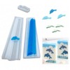 Dolphin Shaped Long Tube Silicone Mold Dolphin Column Chocolate Candy