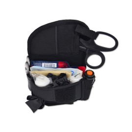 Lightning X First Responder Stocked First Aid Hip/Belt Pouch Kit for Quick Response EMS EMT Camping