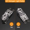 EvaStary G9 Halogen Light Bulbs 2 pin 120V 40W, Dimmable