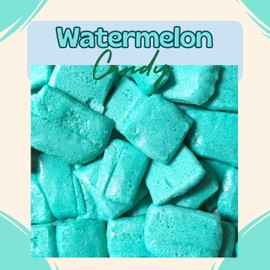 Air Taffy Candy Watermelon Airheads Freeze Dried Treat Gift Tasty Intense Flavour Pieces Deliciously Great On The Go Freeze-Dried Candies Lightweight Pick Me Up Snacks Cut to Bite Size