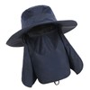 Sun Hat UV Protection Cap Wide Brim Nylon Breathable Quick