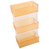 Acrylic Bathroom Storage Rack 3 Tiers Bathroom Counter Organizer Countertop