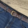 Ashford Ridge Genuine Italian Leather Belt for Men and Women,