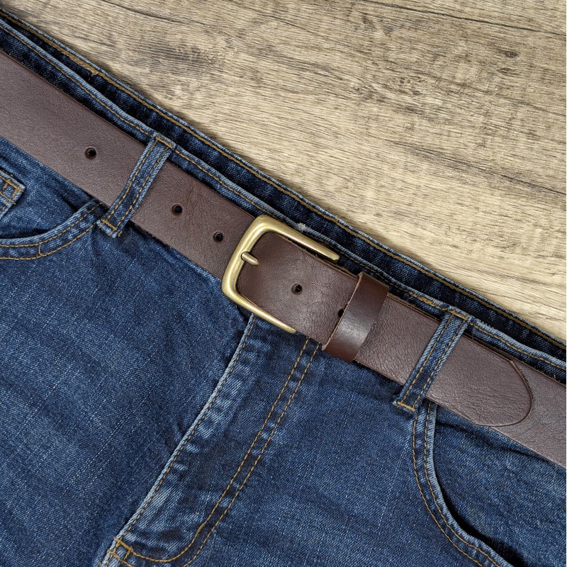 Ashford Ridge Genuine Italian Leather Belt for Men and Women,