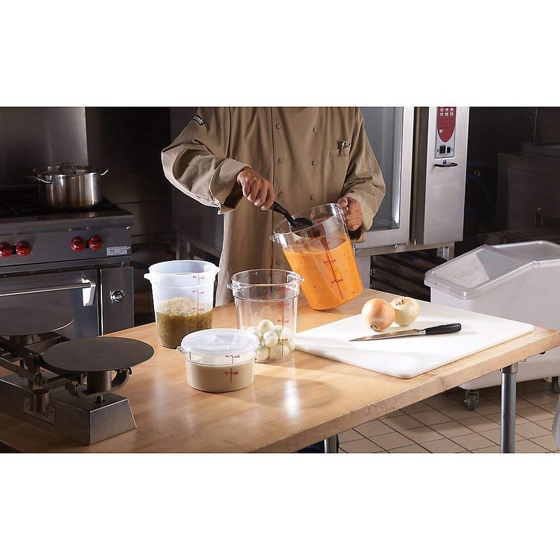 CAMBRO RFSCW8 Round Food Container Polycarbonate USA AHC05008