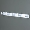 Vanloory Coat Rack, Heavy Duty Stainless Steel 5 Tri Coat