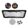 Front Grille Raptor Style Grille with Led Lights for 2004-2008