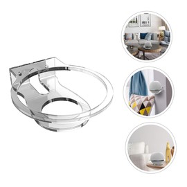 CAXUSD 1set Wall Mounted Speaker Shelf for Mini Easy to Install Lightweight Audio Rack Cable Management Modern Design for Home Organization