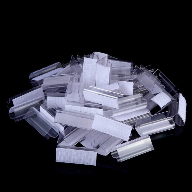 Boao 50 Pieces Table Skirting Clips EC Model Tablecloth Clips