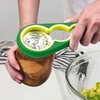 4-in-1 Jar Lid Opener, Ergonomic Multi-Size Bottle Opener Tool, Non-Slip