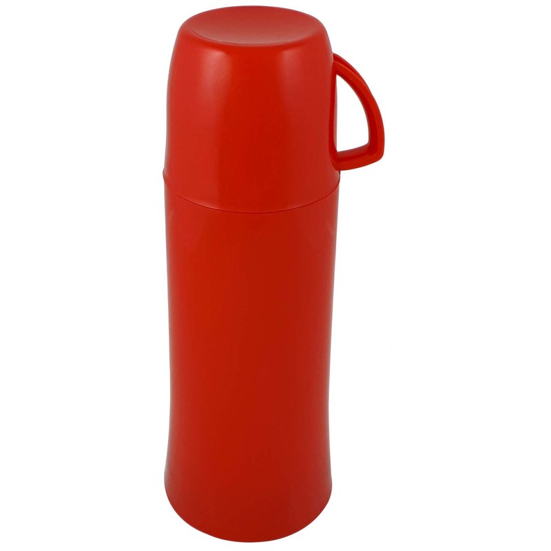 Helios Elegance Thermoskanne Rot 0,75L – 6h Heiß - Hält