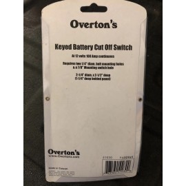 Marpac 12V 100 AMP Battery Switch Master isolator KEYED Cut Off Kill Switch 51030 32965