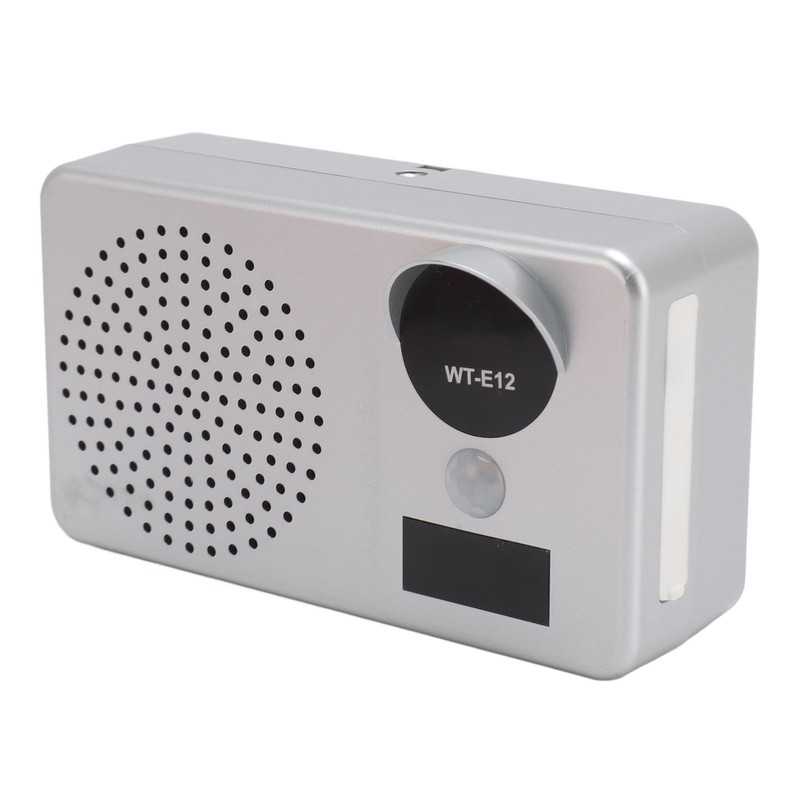 Wireless Infrared Motion Sensor Alarm 2500mA Rechargeable Waterproof Body Induction